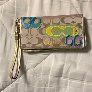 Coach wristlet
